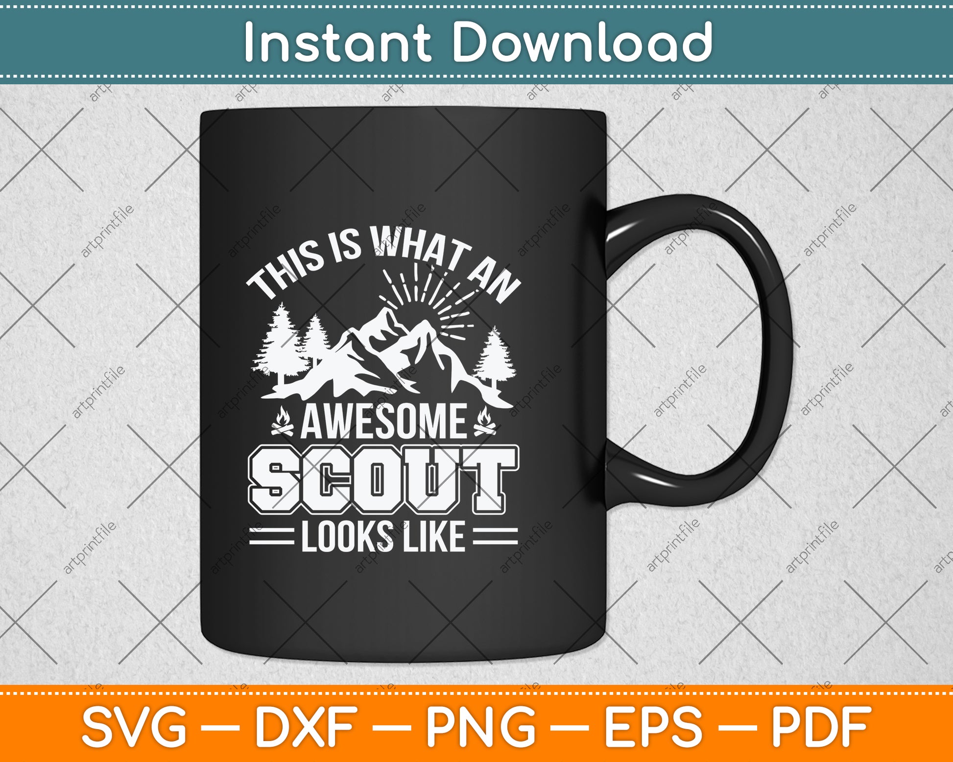 This Is What An Awesome Scout Looks Like Svg Png Dxf Digital Cutting File