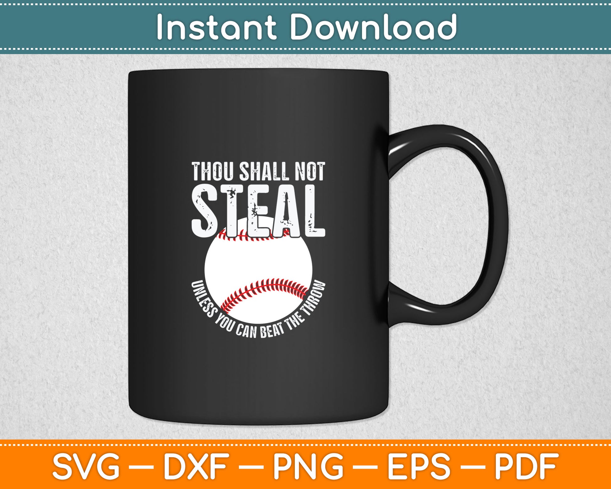Thou Shall Not Steal Unless You Can Beat The Throw Svg Digital Cutting File