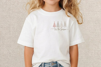 Tis The Season Christmas Embroidery Design – Festive Holiday Machine Embroidery Pattern, Christmas Embroidery Design
