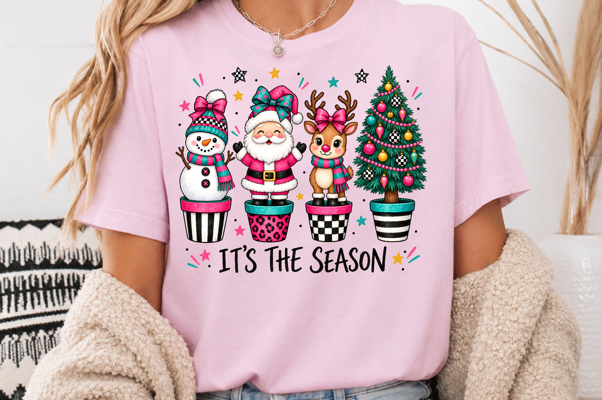 Tis The Season Christmas PNG Sublimation Design