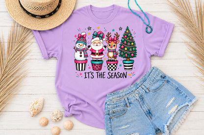 Tis The Season Christmas PNG Sublimation Design