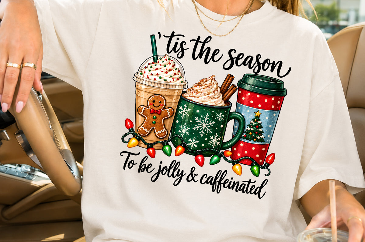 Tis The Season To Be Caffeinated PNG