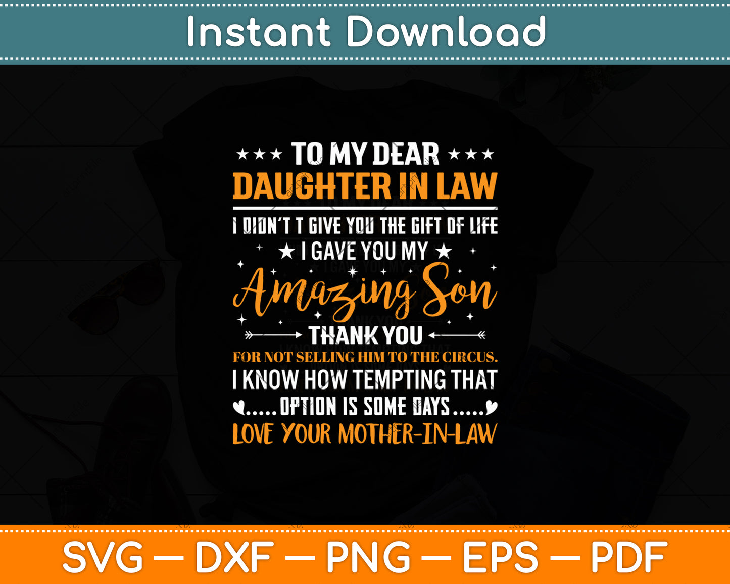 To My Dear Gift For Soon To Be Daughter In Law Svg Digital Cutting File