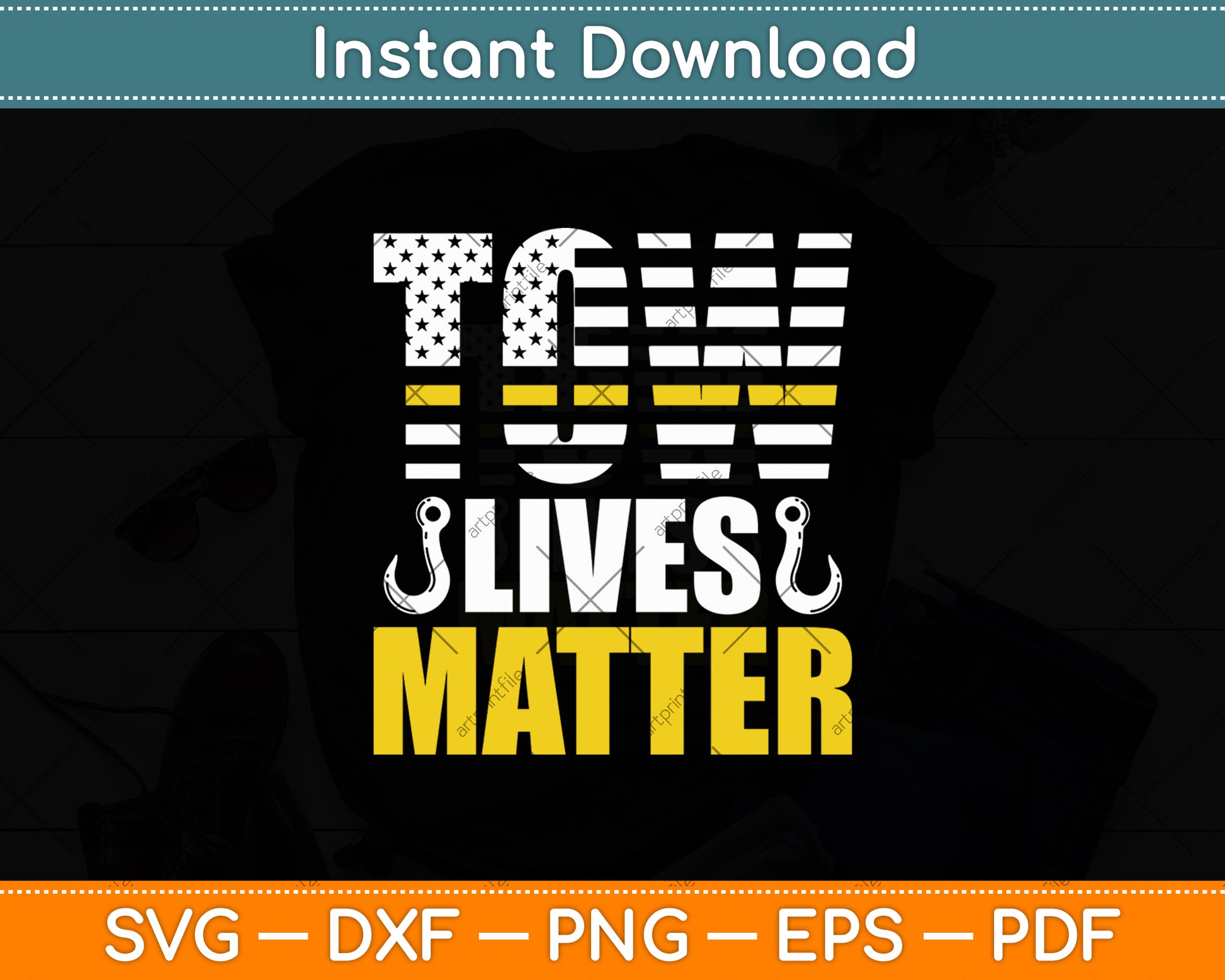Tow Lives Matter Tow Truck Driver Funny Svg Digital Cutting File