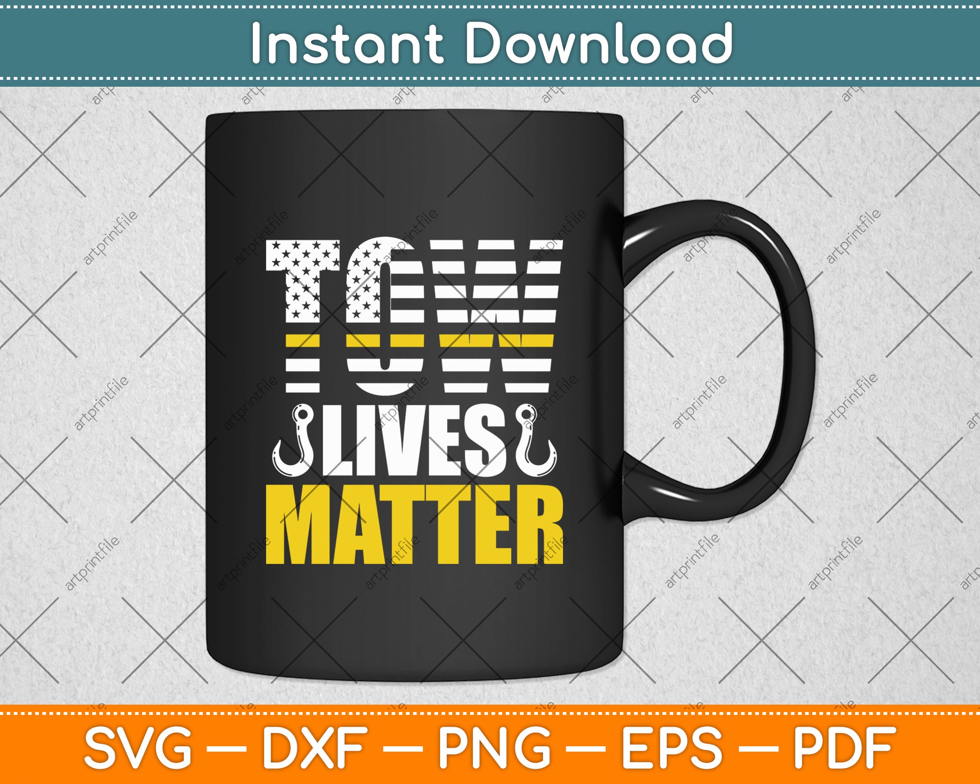 Tow Lives Matter Tow Truck Driver Funny Svg Digital Cutting File