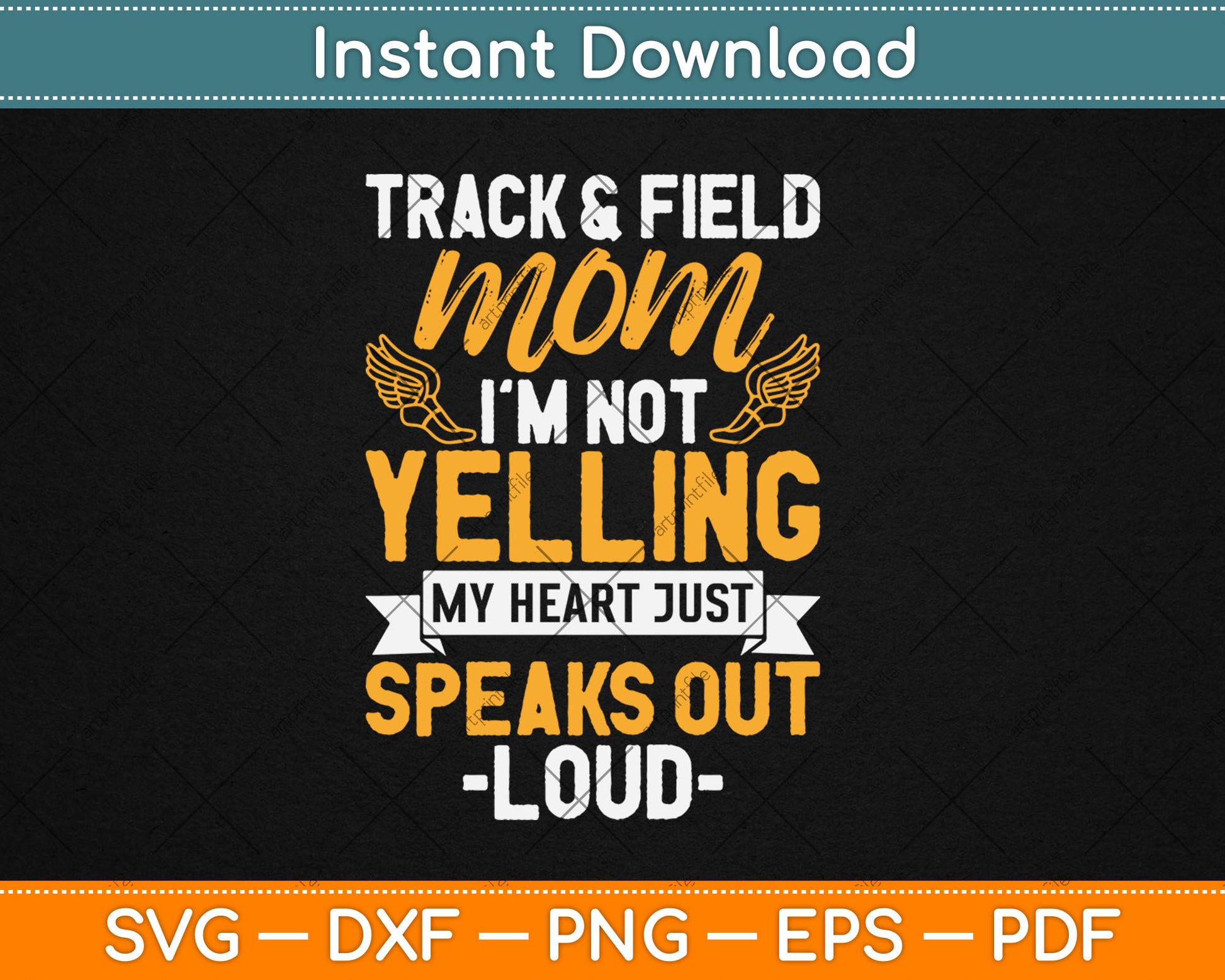 Track And Field Mom Track Games Mothers Day Svg Digital Cutting File