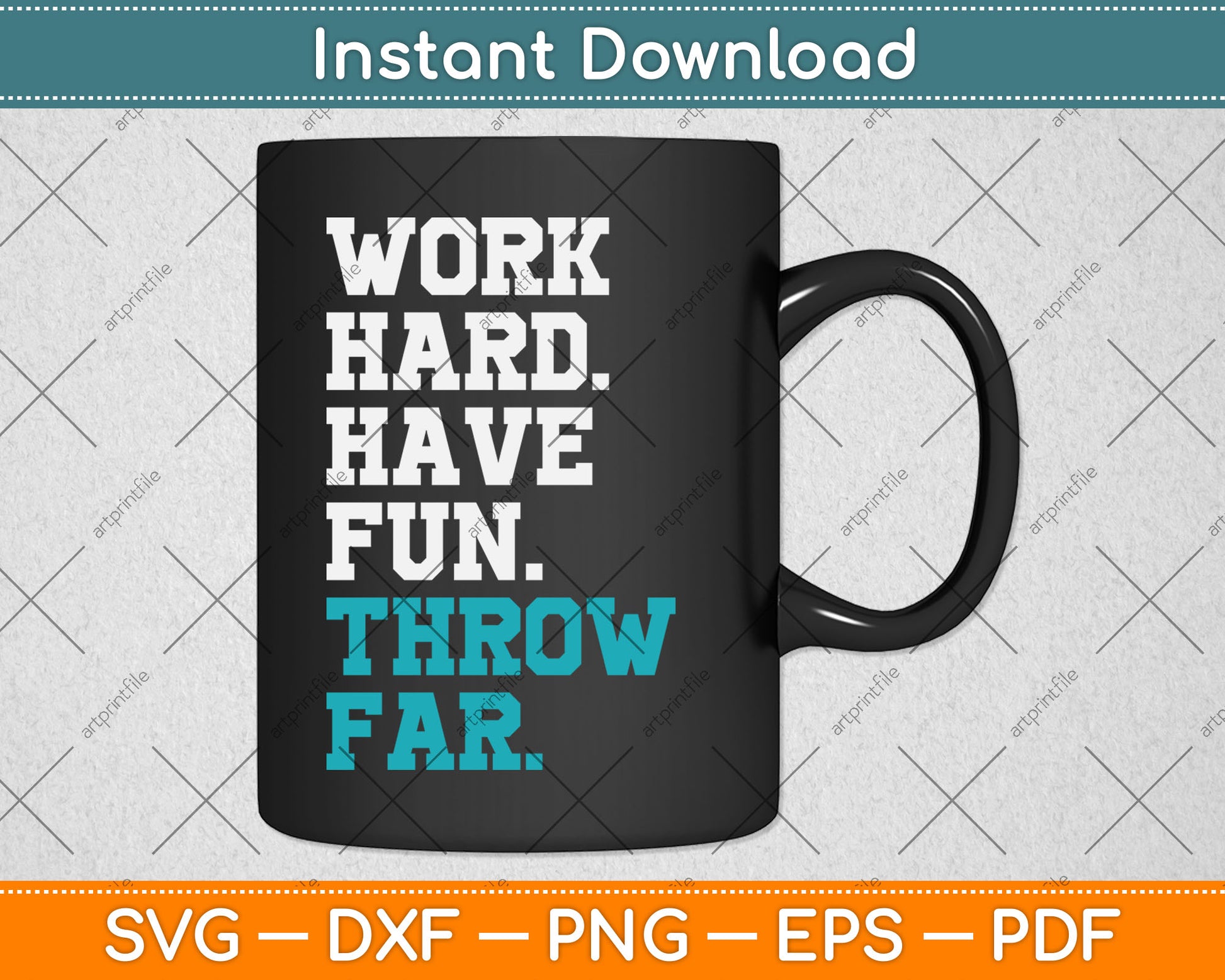 Track Coaches Discus Javelin Shot Put Hammer Throw Far Svg Digital Cutting File