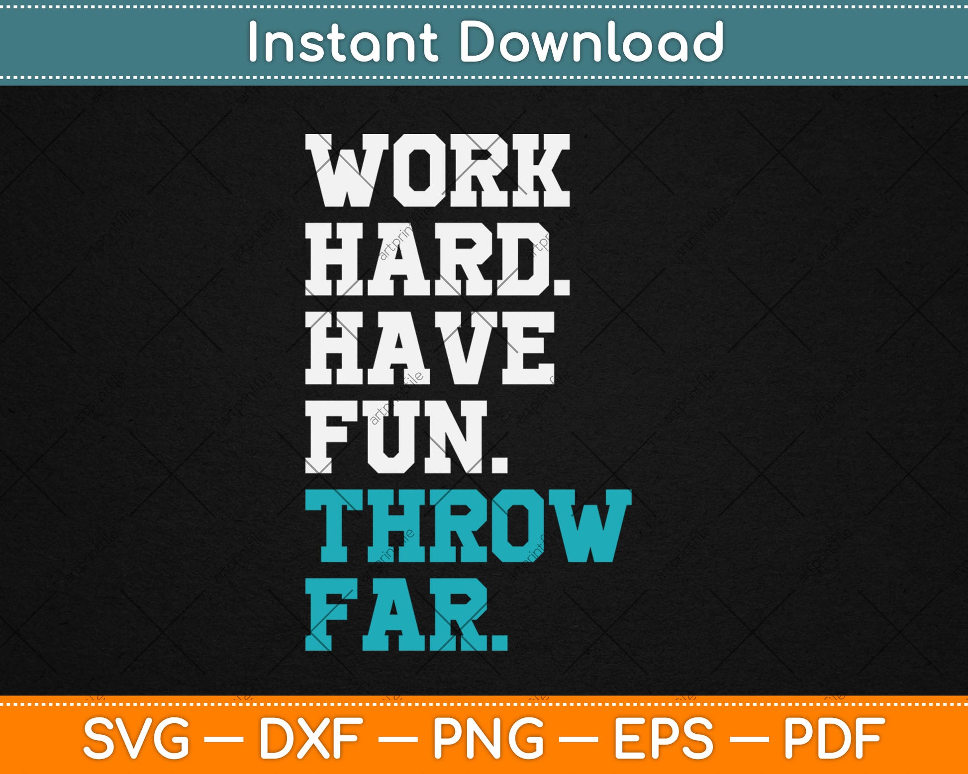 Track Coaches Discus Javelin Shot Put Hammer Throw Far Svg Digital Cutting File
