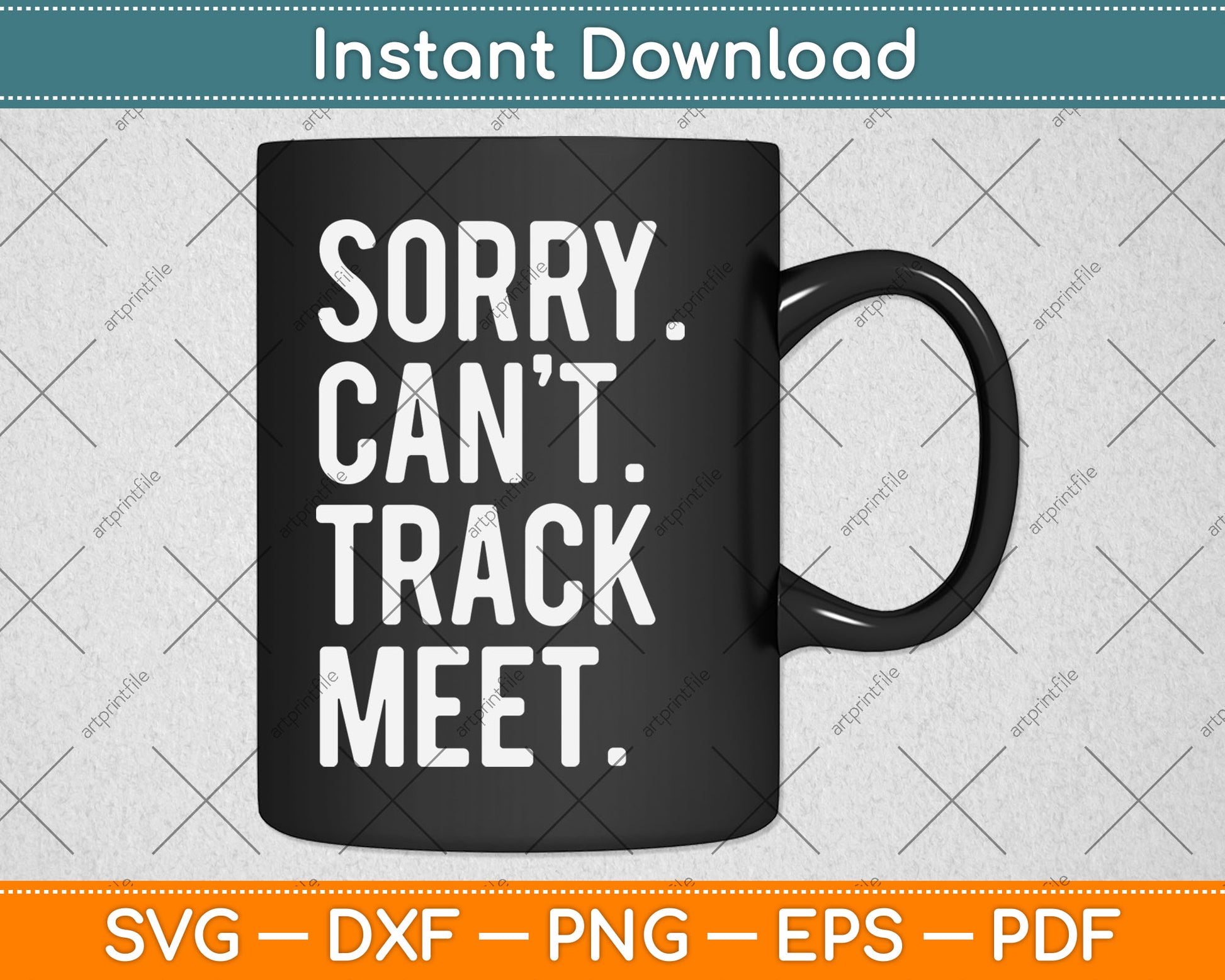 Track and Field Funny Saying Track Meet Svg Digital Cutting File