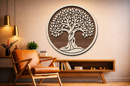 Tree of Life Laser Cut SVG Design