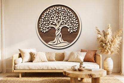 Tree of Life Laser Cut SVG Design