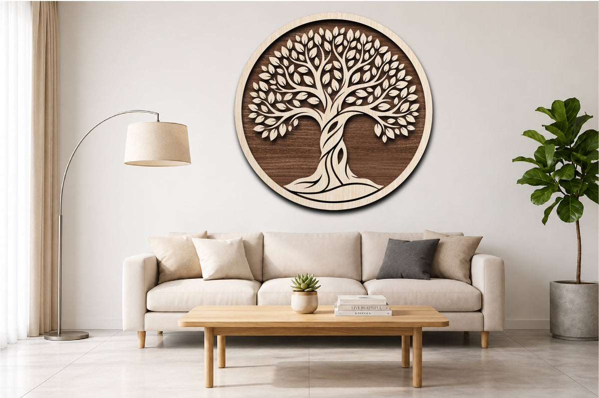 Tree of Life Laser Cut SVG Design