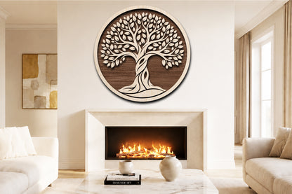 Tree of Life Laser Cut SVG Design