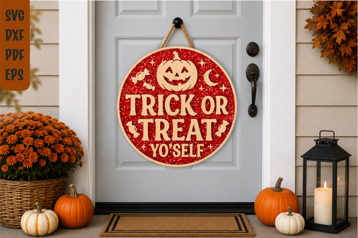 Trick or Treat Yo’Self SVG