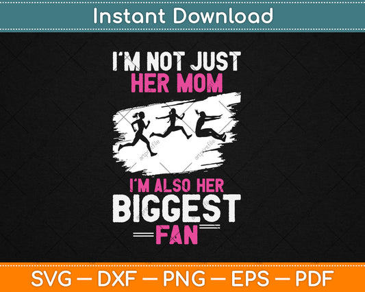 Triple Jumper Track And Field Women Mother Mom Svg Digital Cutting File