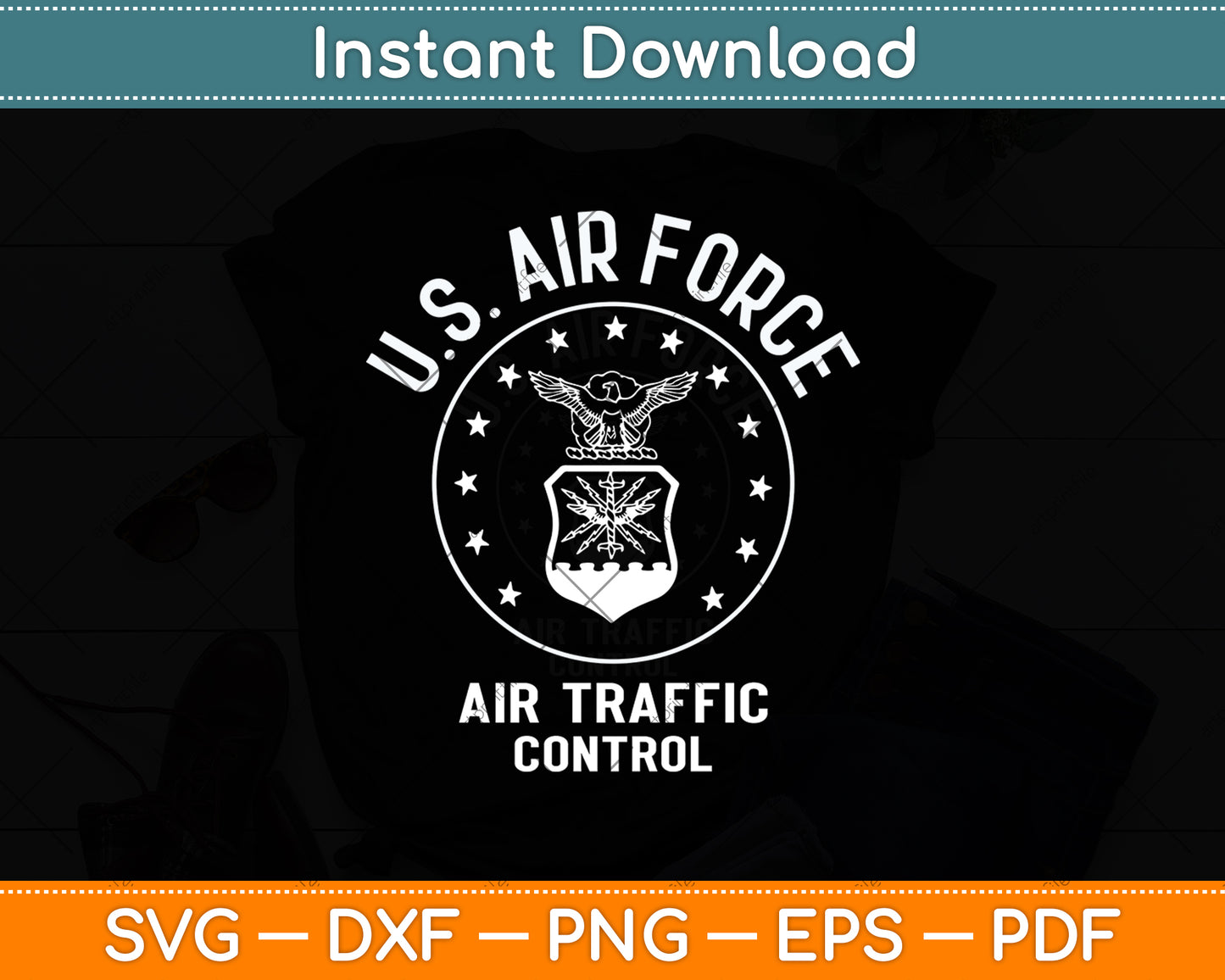 Us Air Force Air Traffic Controller Svg Digital Cutting File