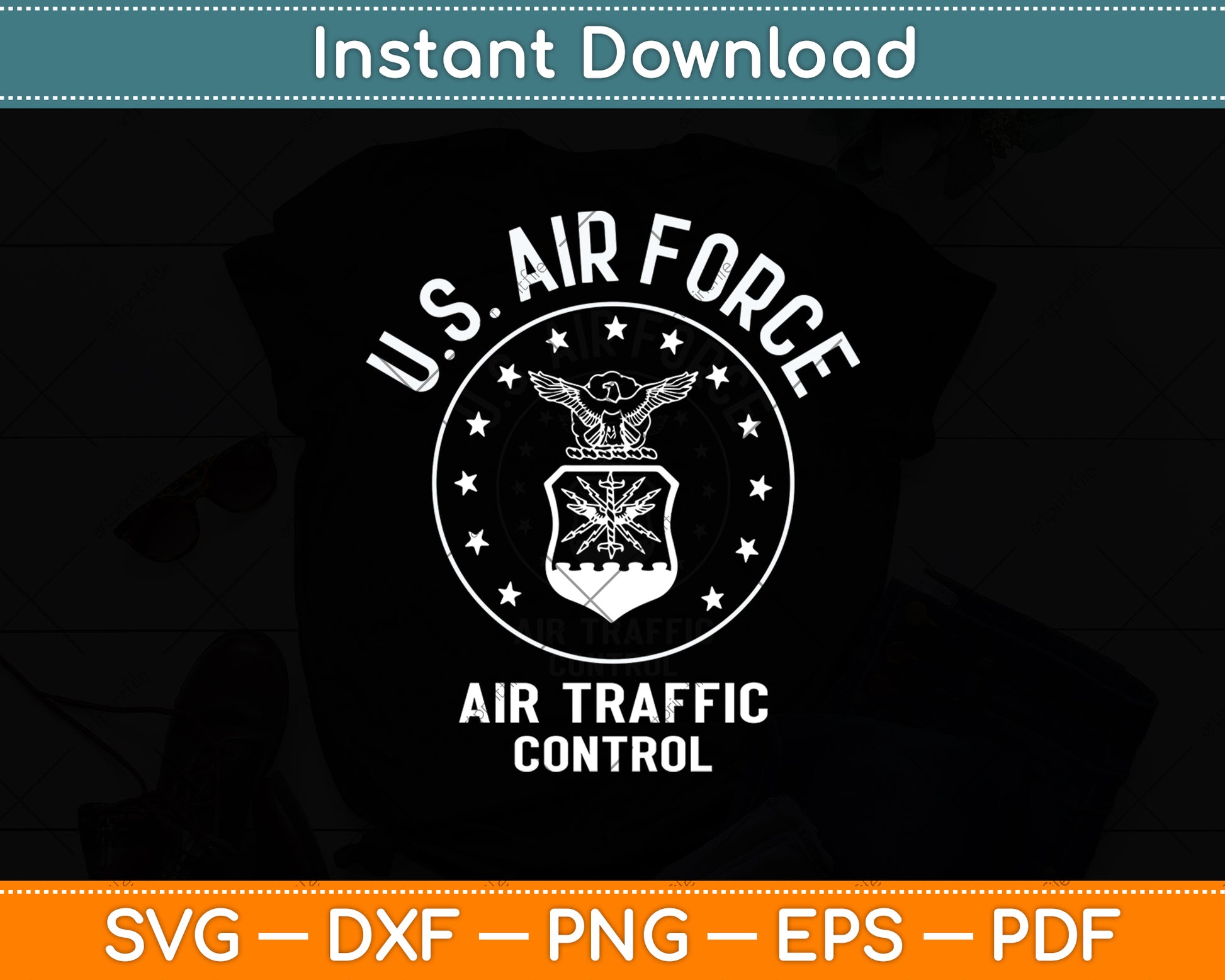 Us Air Force Air Traffic Controller Svg Digital Cutting File