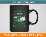 Veteran Of The Military Police Retirement Svg Digital Cutting File