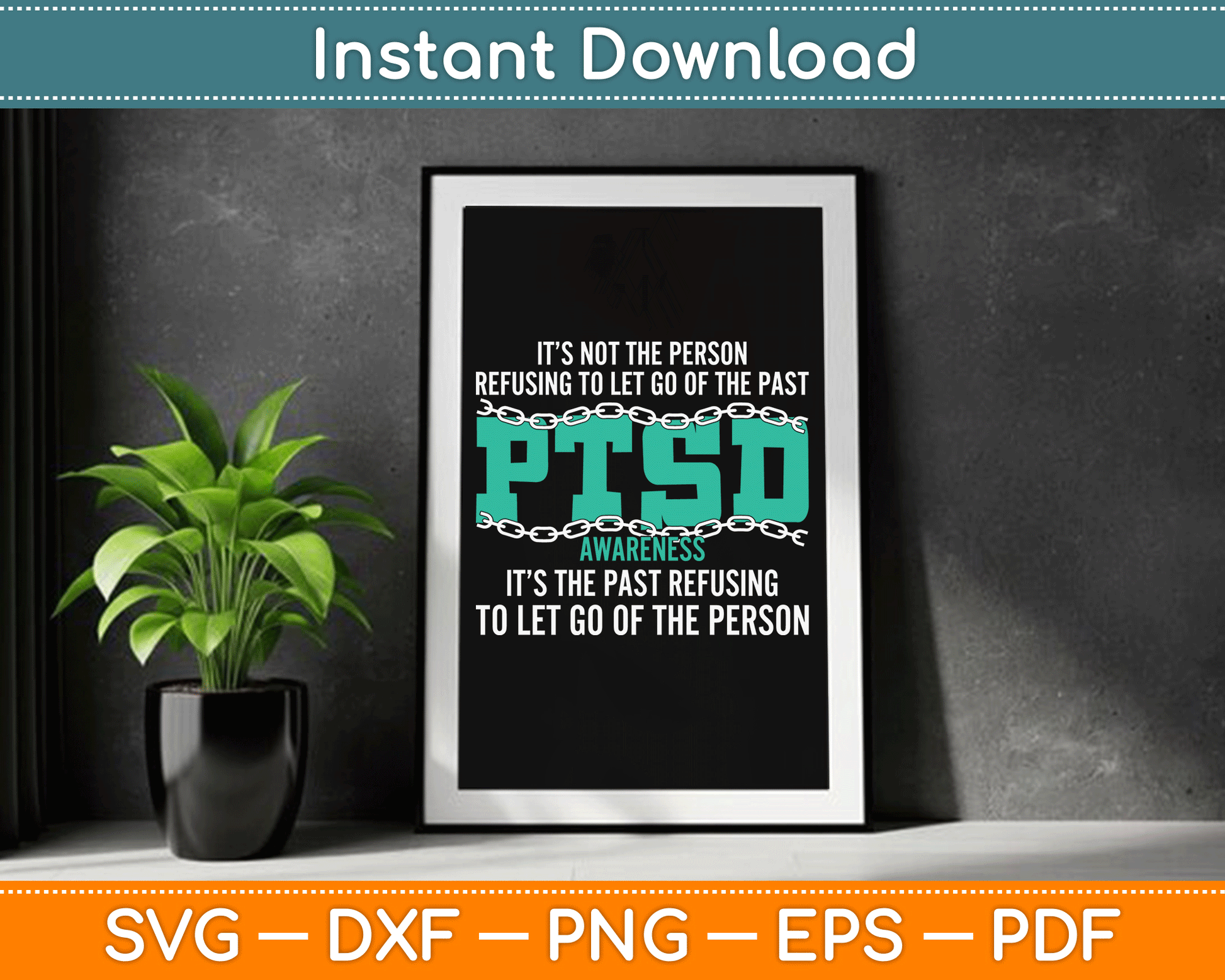 Veterans Day Military Awareness Month RS0 PTSD Awareness SVG Cutting File