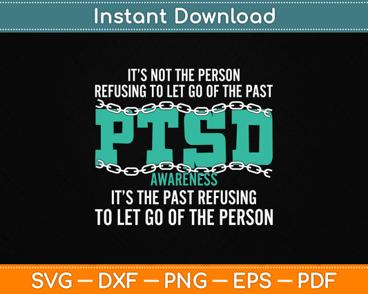Veterans Day Military Awareness Month RS0 PTSD Awareness SVG Cutting File
