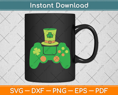 Video Game Controller St Patricks Svg Digital Cutting File