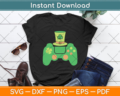 Video Game Controller St Patricks Svg Digital Cutting File