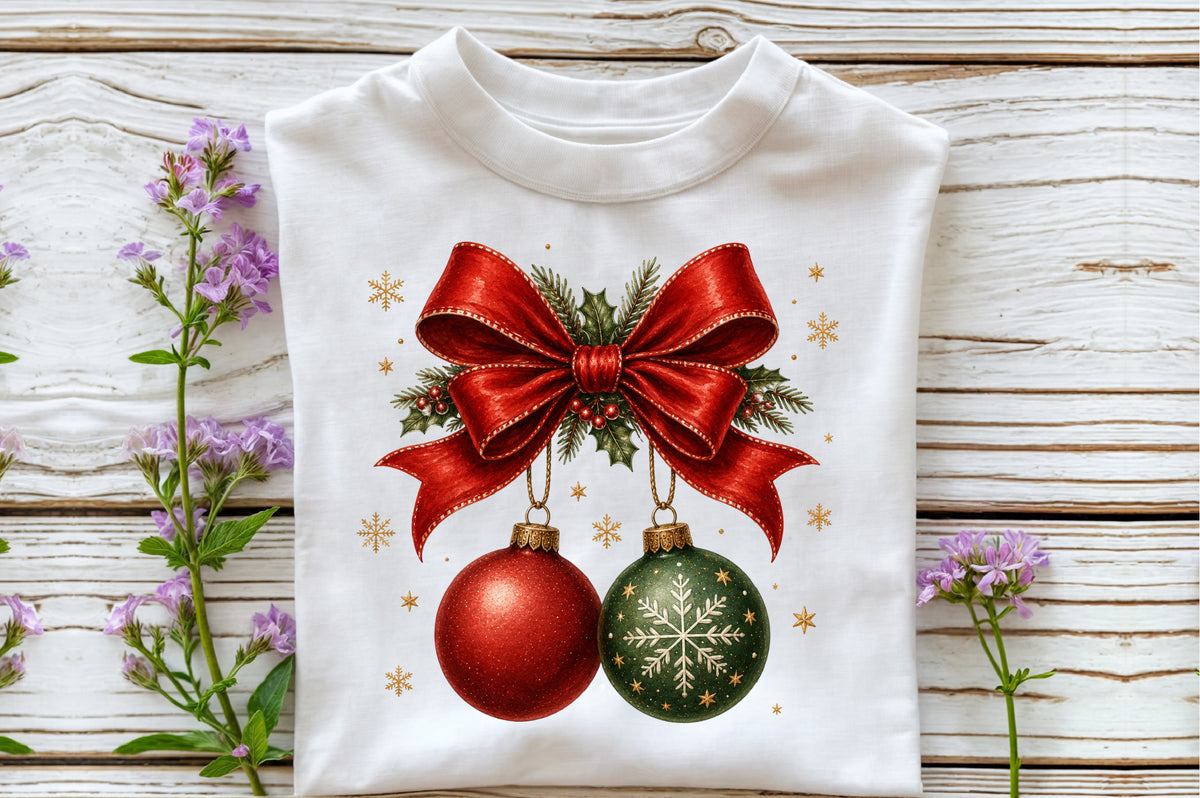 Vintage Christmas Ornament PNG