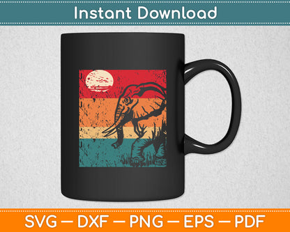 Vintage Elephant Art - Zookeeper Zoologist Safari Lover Svg Digital Cutting File