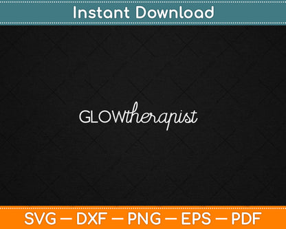 Vintage Glow Therapist Skincare Lover Skin Esthetician Svg Digital Cutting File