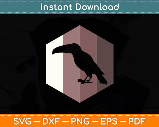 Vintage Parrot Animal Lover Retro Parrot Svg Digital Cutting File
