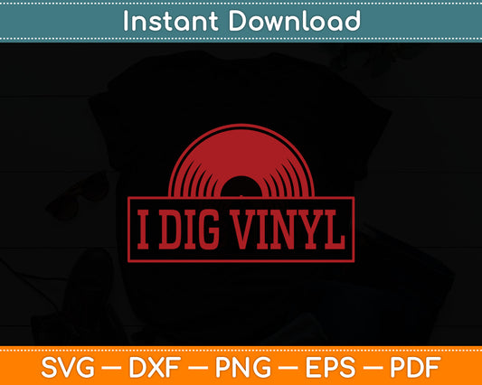 Vintage Retro Old School Music DJ Svg Digital Cutting File