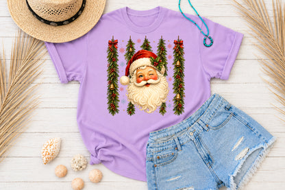 Vintage Santa Claus Christmas PNG Festive Holiday Clipart