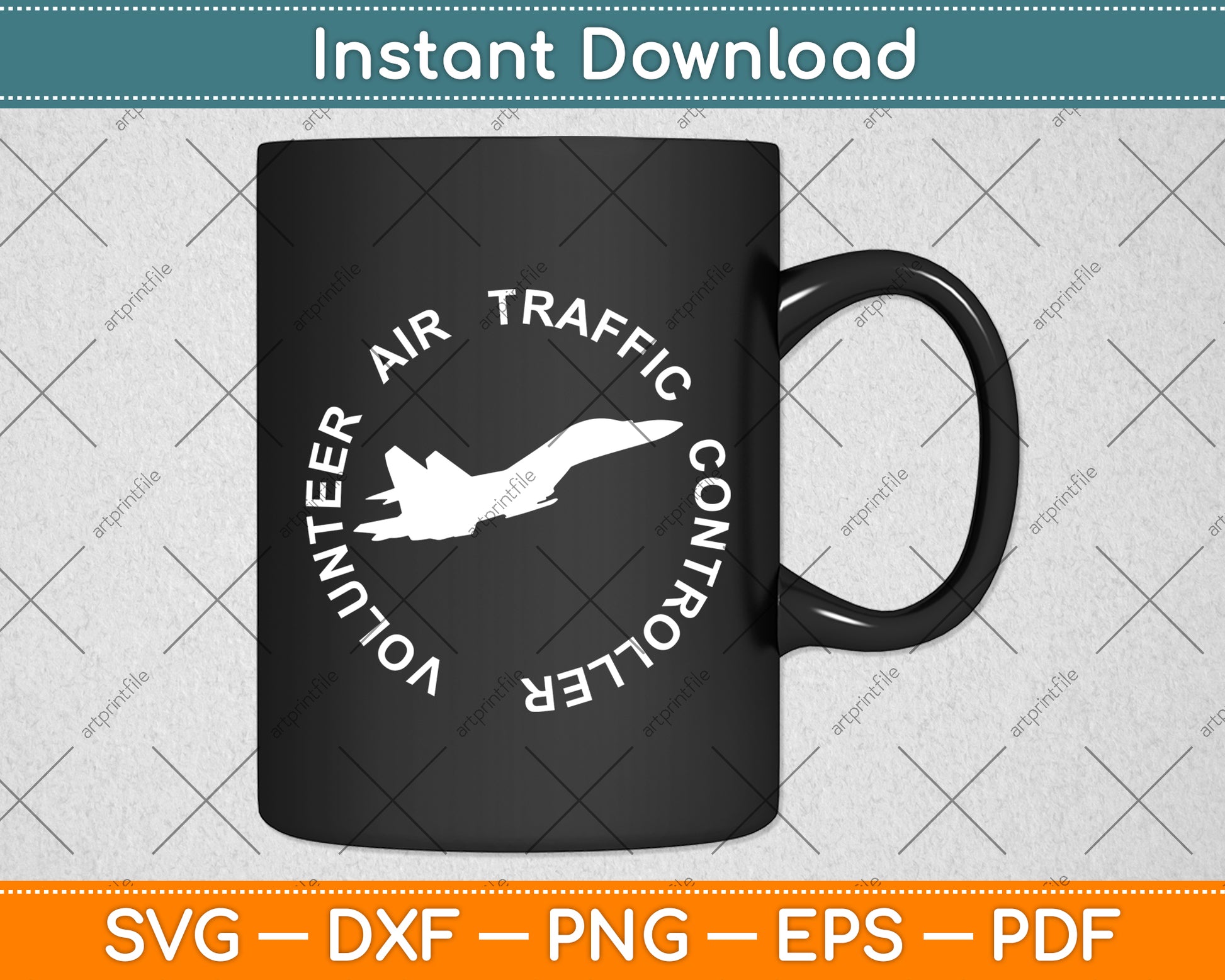 Volunteer Air Traffic Controller Svg Digital Cutting File