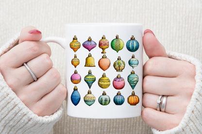 Watercolor Christmas Clipart Collection PNG Bundle