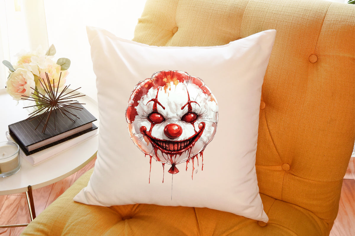 Watercolor Horror Halloween Clipart PNG Bundle