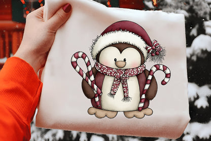 Watercolor Quirky Christmas Animals Clipart PNG Bundle | Cute Holiday Woodland Animal Clipart | Festive Winter Animals