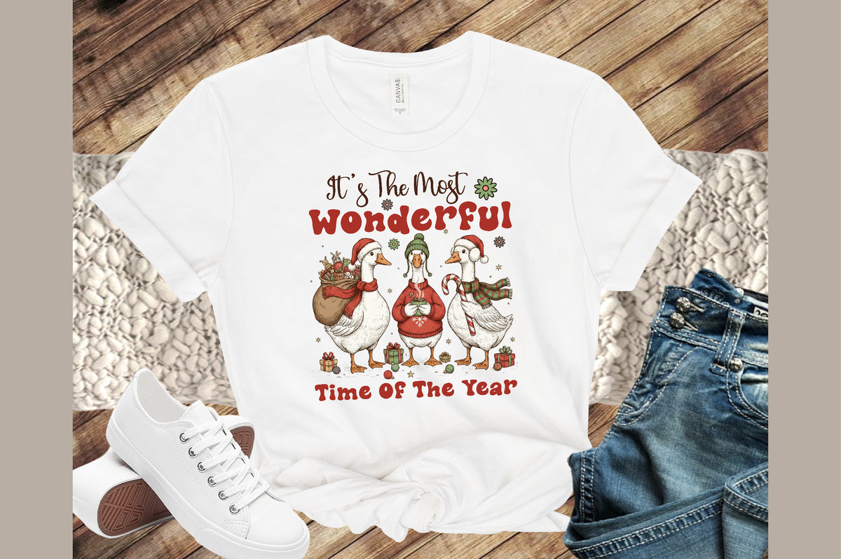 Wonderful Christmas Goose PNG