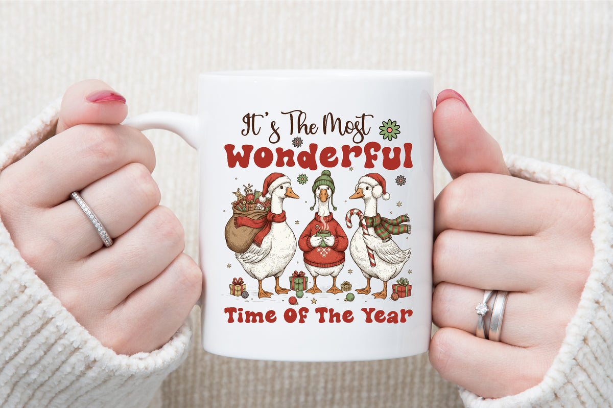 Wonderful Christmas Goose PNG