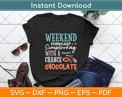 Weekend Forecast Scrapbooking Funny Svg Png Dxf Digital Cutting File
