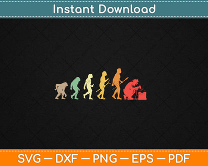 Welder Evolution Craftsman Welding Profession Welders Gift Svg Digital Cutting File