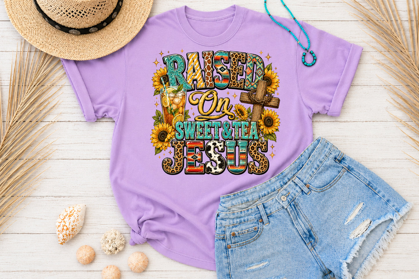 Western Jesus PNG Cowgirl Faith Horses Country Sublimation Design