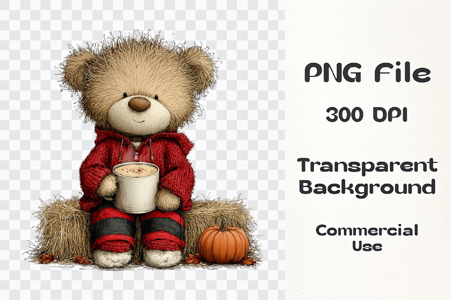 Whimsical Autumn Animal Clipart PNG | 27 PNG Fall Woodland Bundle