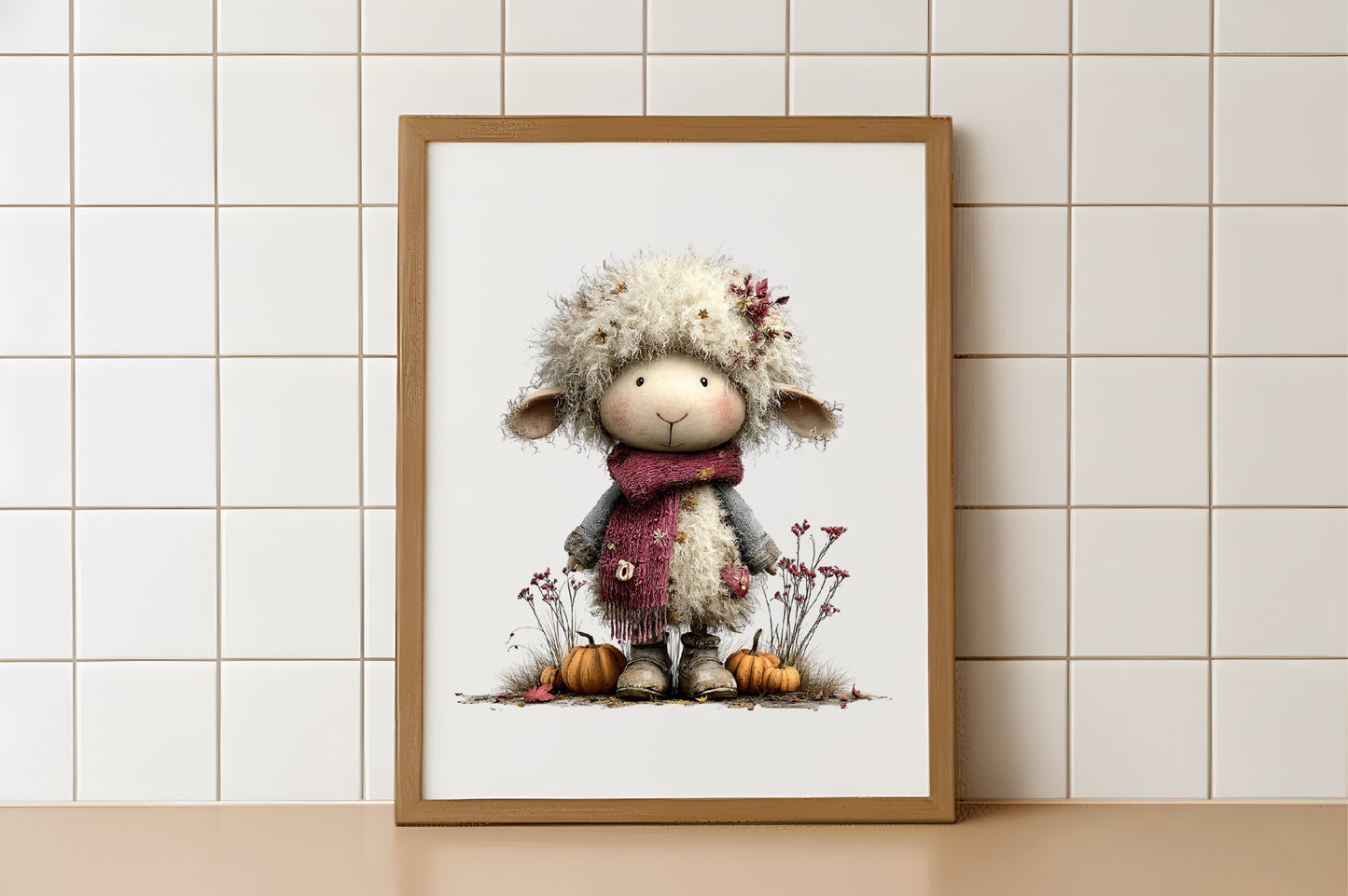 Whimsical Autumn Farm PNG  Fall Farmhouse Harvest Clipart Bundle