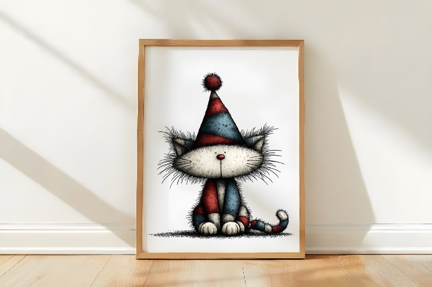 Whimsical Cats Clipart Bundle | Cute Watercolor Cat PNG Collection | Adorable Kawaii Cats