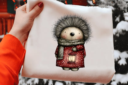 Whimsical Christmas Animal Clipart PNG Sublimation