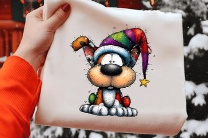 Whimsical Christmas Animal Clipart PNG