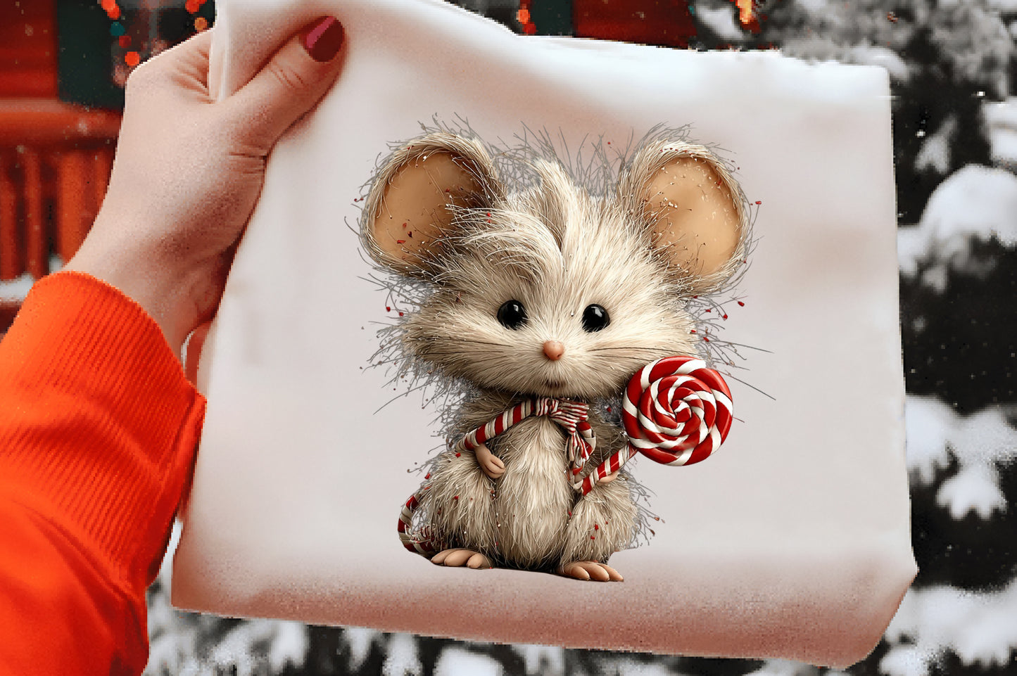 Whimsical Christmas Animal Clipart PNG