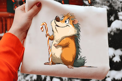 Whimsical Christmas Animal Clipart PNG