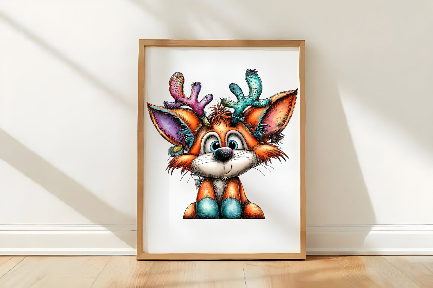 Whimsical Christmas Animal Clipart PNG