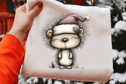 Whimsical Christmas Animals Clipart PNG
